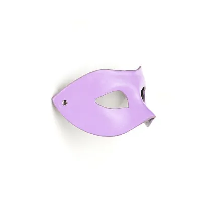 Eye Mask Pvc Imitation Leather Purple