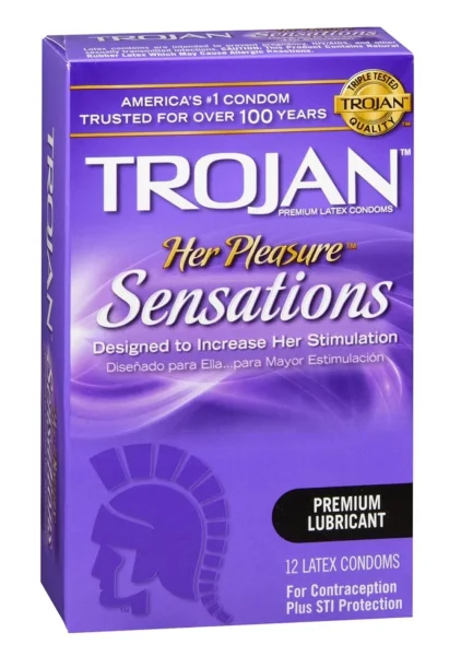 Trojan Her Pleasure Sensations Condoms