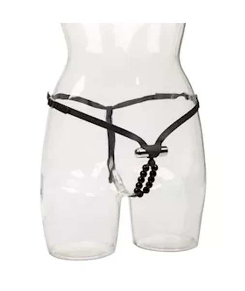 Rechargeable Silicone Lover's Thong With Pleasure Beads — image 17 of 20