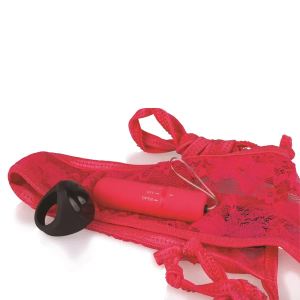 My Secret Screaming O Vibrating Panty Set - Red - Each — image 20 of 25