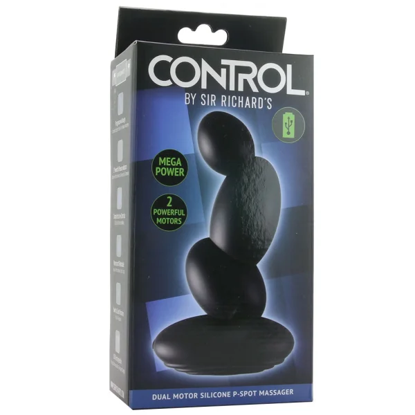 Control by Sir Richard’s Dual Motor Silicone P-Spot Massager