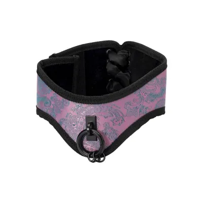 Bound Luxury Posture Collar With Cuffs Pink