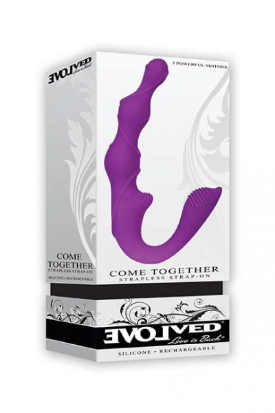 Come Together Couples Vibrator Purple — image 6 of 8