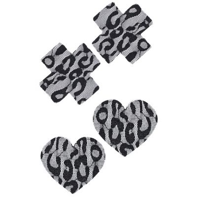 Coquette Leopard Lace Pasties 2 Pack