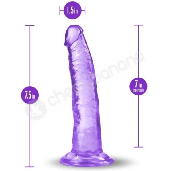 B Yours Plus Lust N Thrust Ultrasoft & Realistic Purple Dildo