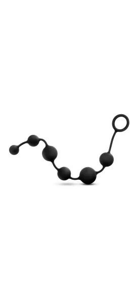 Blush - 16 INCH SILICONE ANAL BEADS Black — image 4 of 4