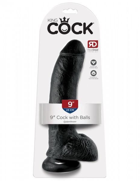 9" Cock + Balls