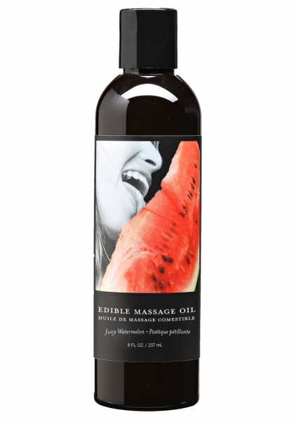 Watermelon Edible Massage Oil - 8oz / 237ml - Sensual Massage With Essential Oils