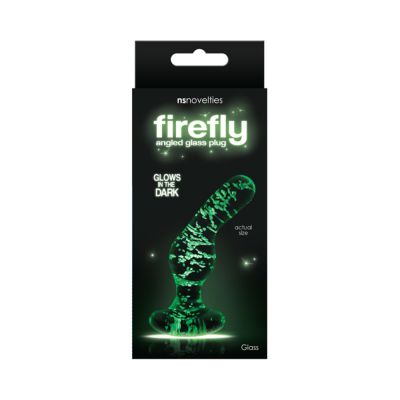Firefly Glass Angled Plug Clear