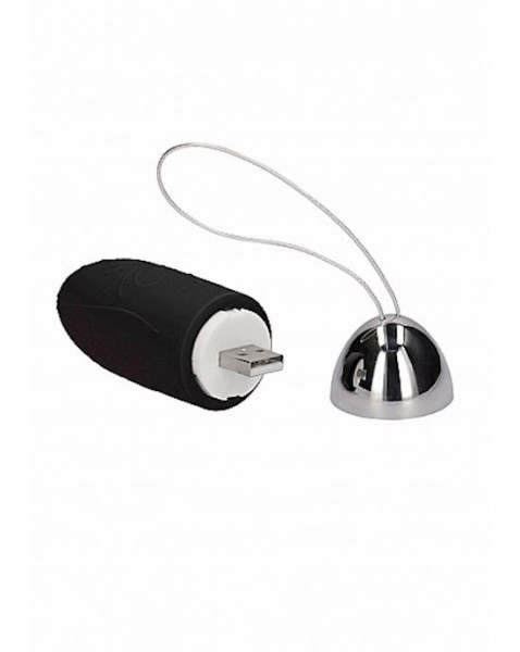 Luca - Rechargeable Remote Control Love Egg - Black - 4.7 Inch
