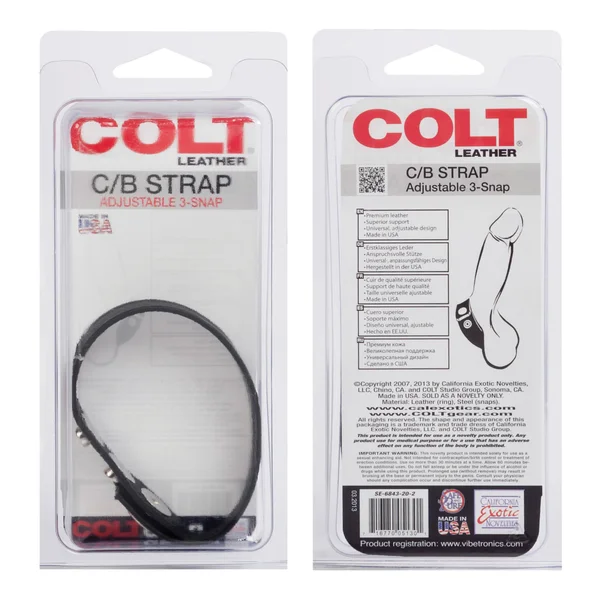 Colt Adjustable 3 Snap Leather — image 7 of 9