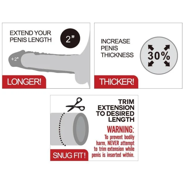 2" Penis Extension