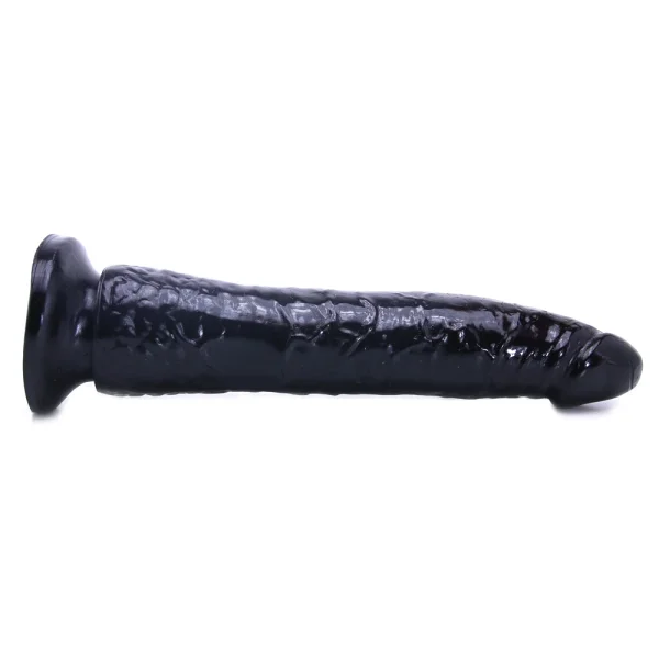 Basix Rubber Works - Slim 7 Inch With Suction Cup - Black