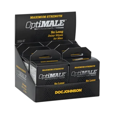 Optimale So Long Delay Wipes For Men 6 Pack Display