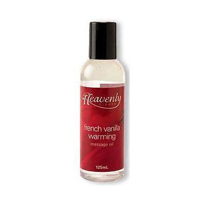 Heavenly Nights Warming Massage Oil French Vanilla 125ml