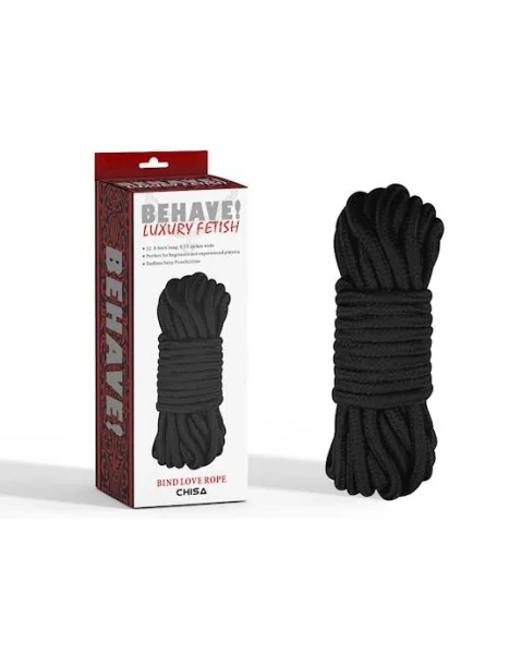 Bind Love Rope - Black