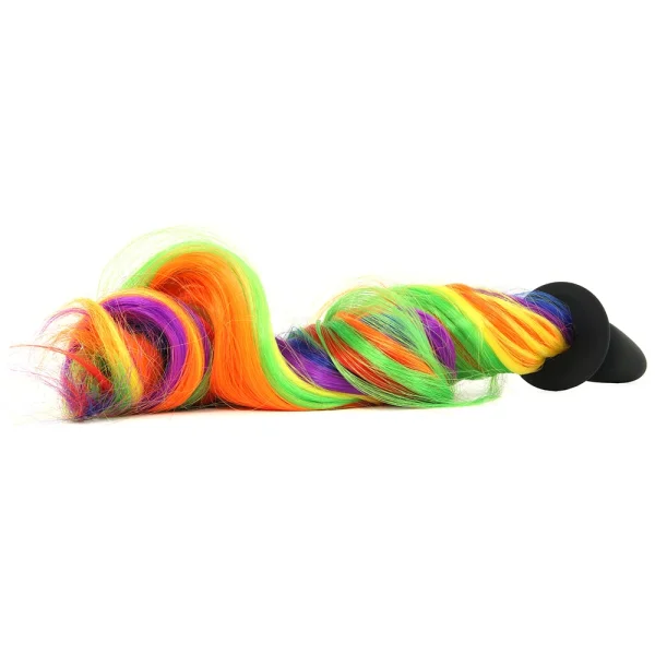 Unicorn Tails Silicone Butt Plug — image 5 of 16