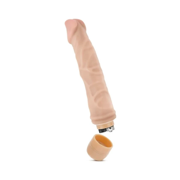 Dr Skin Cock Vibe #6 9 inches Dong Beige