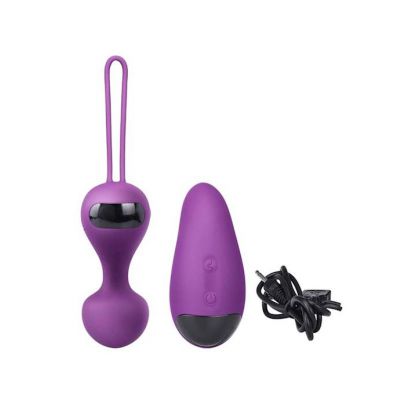 Remote Controlled Vibrating Egg Purple