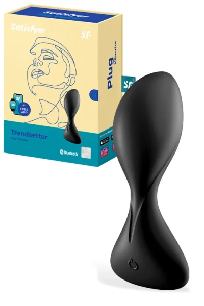 Satisfyer Trendsetter Vibrating Anal Plug with App Control