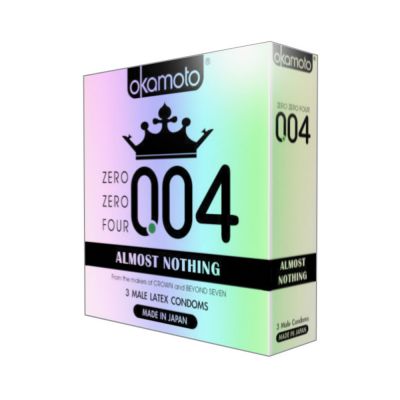 004 Almost Nothing Latex Condoms 3 Pack