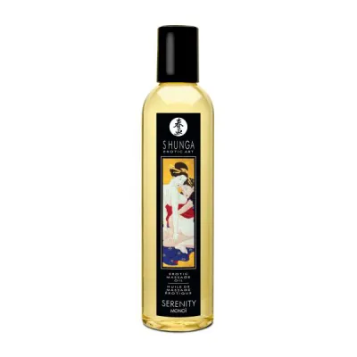 Shunga Erotic Massage Oil Serenity Monoi 8 5oz