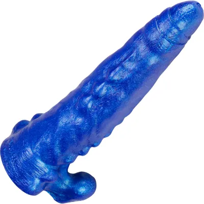 Oxballs Avatar 12 Alien Inspired Silicone Dildo Blue