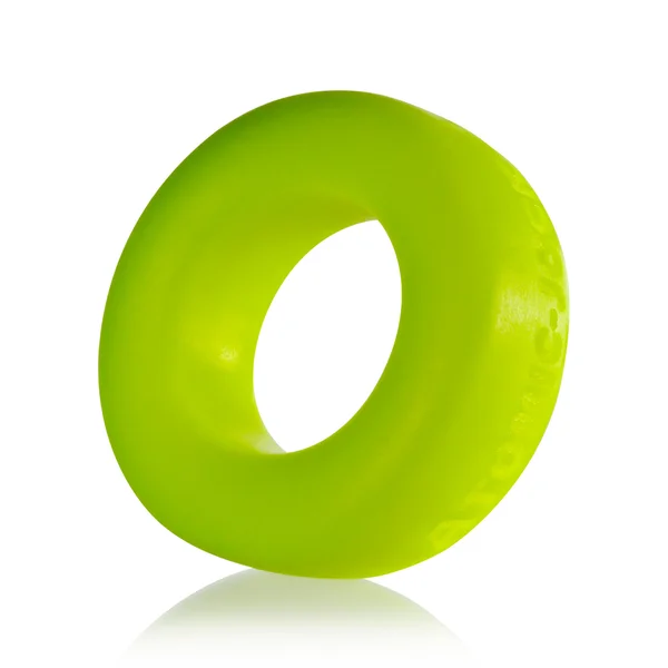 Cock T Small Comfort Cockring by Atomic Jock - Acid Yellow — image 8 of 8