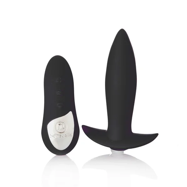 Sensuelle Remote Control Rechargeable 15 Function  Mini Plug - Black — image 4 of 5