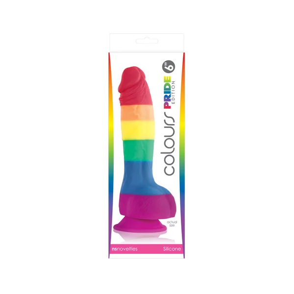 Colours Pride Edition - 6 Inch Dong - Rainbow — image 8 of 8