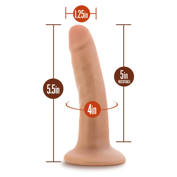 Dr. Skin - 5.5 Inch Cock With Suction Cup - Vanilla — image 15 of 15