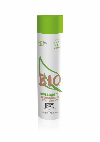 HOT BIO massage oil - bitter almond - 100 ml - The Best Massage Oil For Couples
