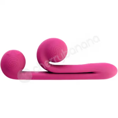 Snail Vibe Pink Duo Dual Vibrating Versatile Pleasure Tool