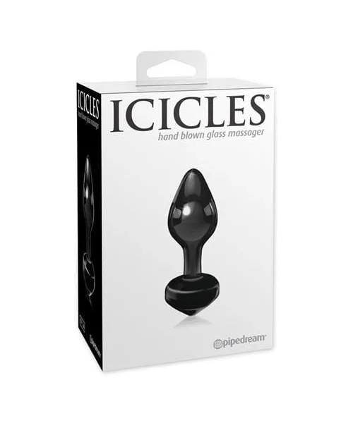 Icicles Glass Butt Plug No 44 - Clear