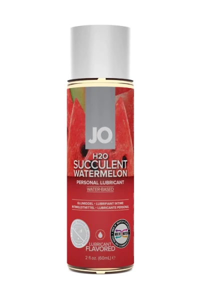 JO Watermelon Water Based Flavored Lubricant | 60ml/2oz