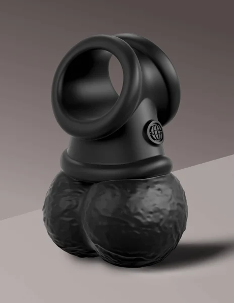 King Cock Elite - the Crown Jewels - Silicone  Silicone Weighted Swinging Balls