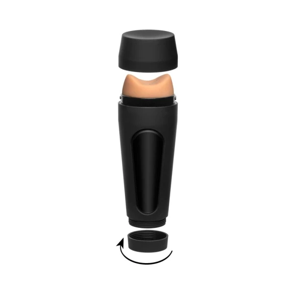 Man Squeeze Brysen Ultraskyn Stroker Ass Vanilla — image 8 of 15