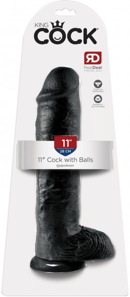 11" Cock + Balls