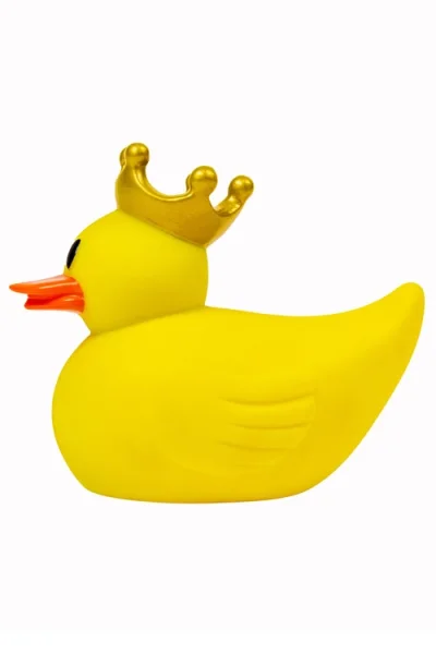 Velvet Brands Lucky Ducky 4.2" Rubber Duck Novelty Vibrator