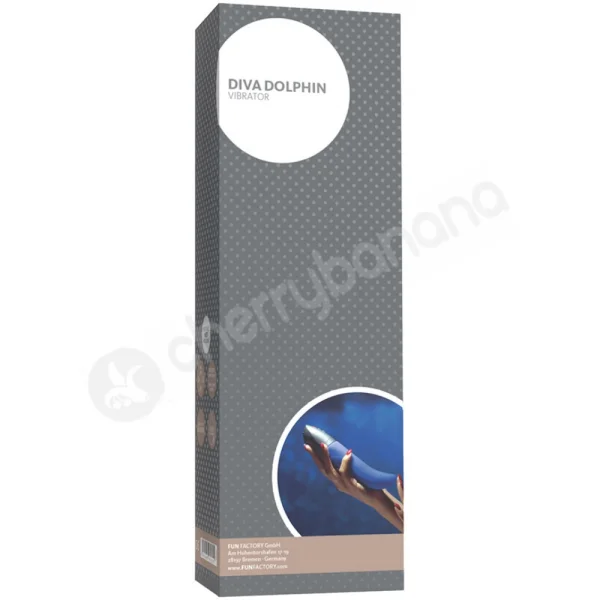 Fun Factory Diva Dolphin Blue 24 Speed Vibrator