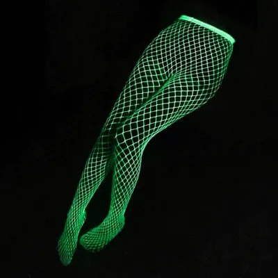 Bondara Flirt Illuminate Glow in the Dark Fishnet Tights