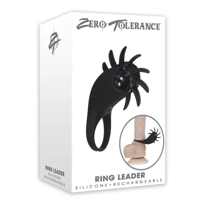 Cock Ring Ring Leader Black