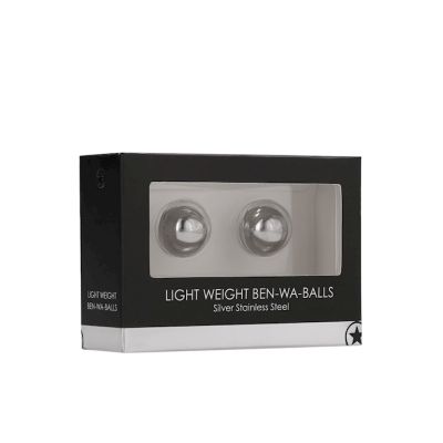 Light Weight Ben wa balls Silver