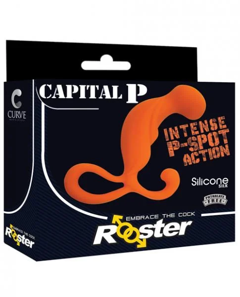 Rooster Capital P Orange Prostate Massager — image 4 of 4