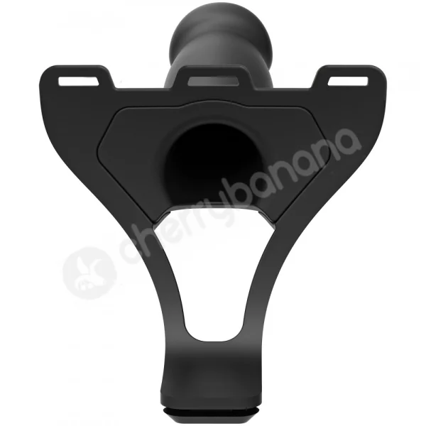 Body Extensions BE Bold Unisex Black Harness Strap-On Set With Hollow Silicone Dildo