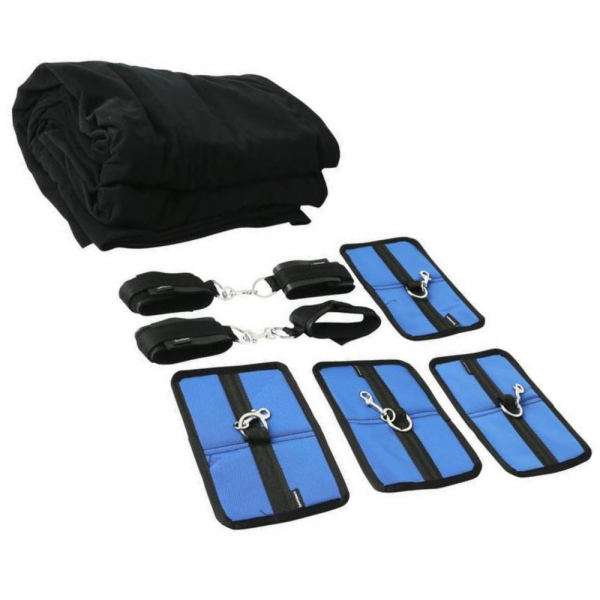 Bondage Bed Sheet & Restraint System For Kinky Couples