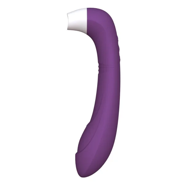 Adore Dual-Ended Vibrator & Clit Licking Tongue Toy