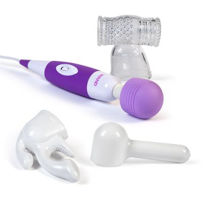 Vibrating wand massager set