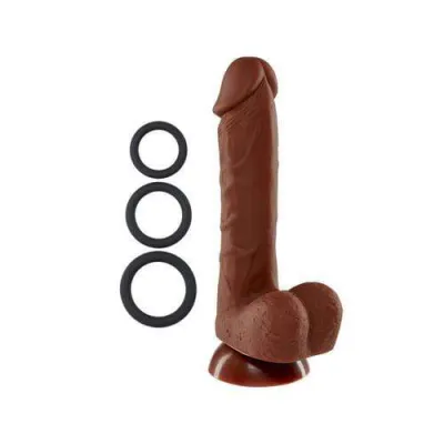 7 Silicone Pro Odorless Dong Brown