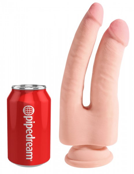 9.5" Double Penetrator Triple Density 3D Cock